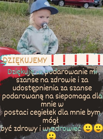 Kuba Szwagruk - zbiórka na leczenie chłopca zakończona sukcesem