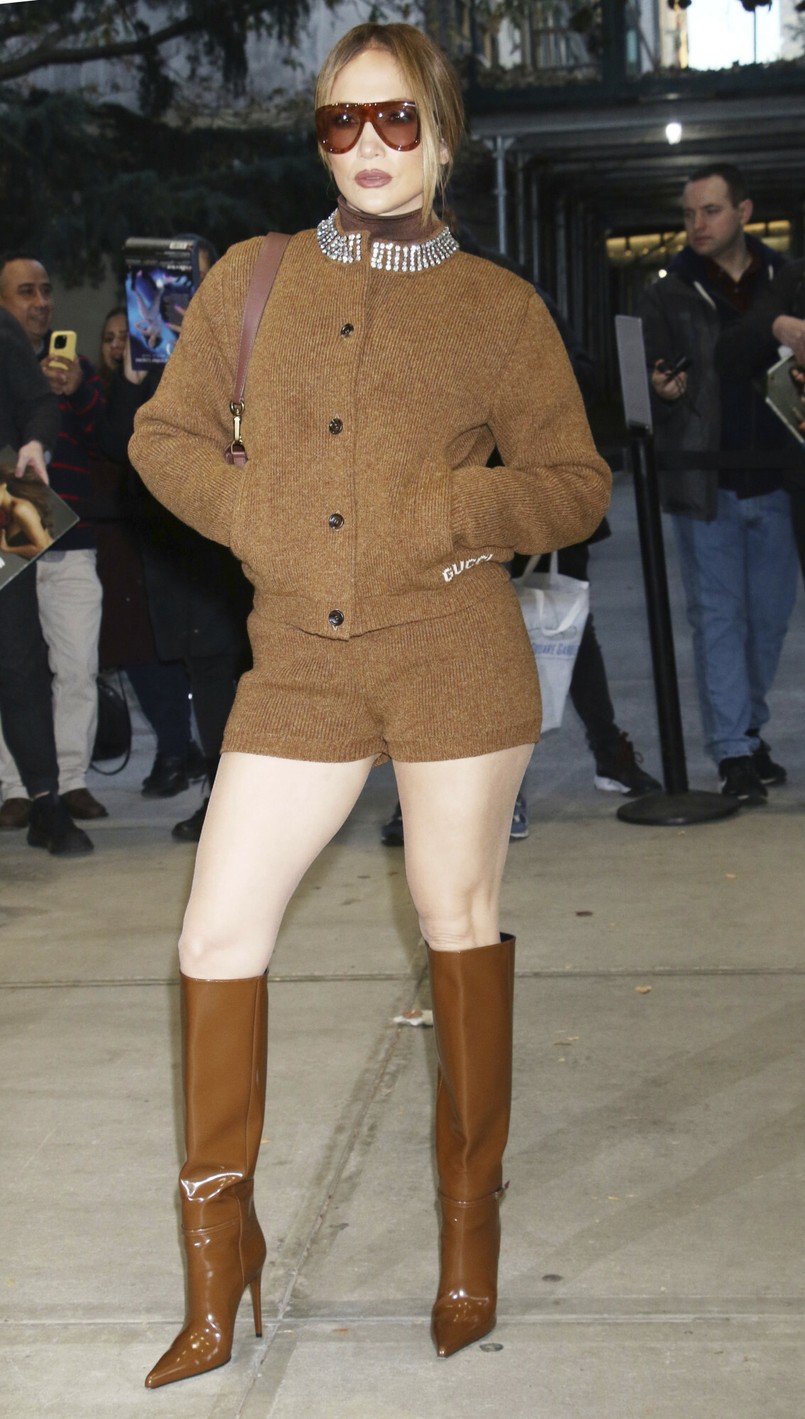 Jennifer Lopez na pokazie filmu „Unstoppable”