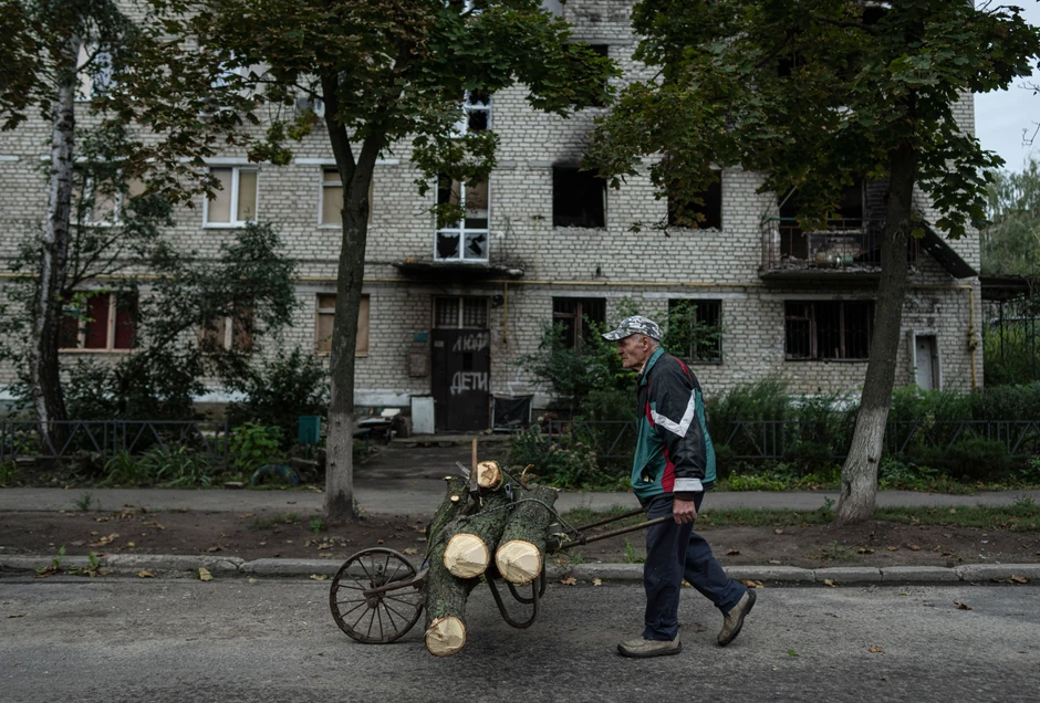 Ukrajinski grad Izjum nakon povlačenja ruskih snaga