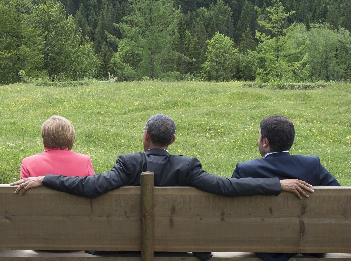 Angela Merkel, Barack Obama i Matteo Renzi
