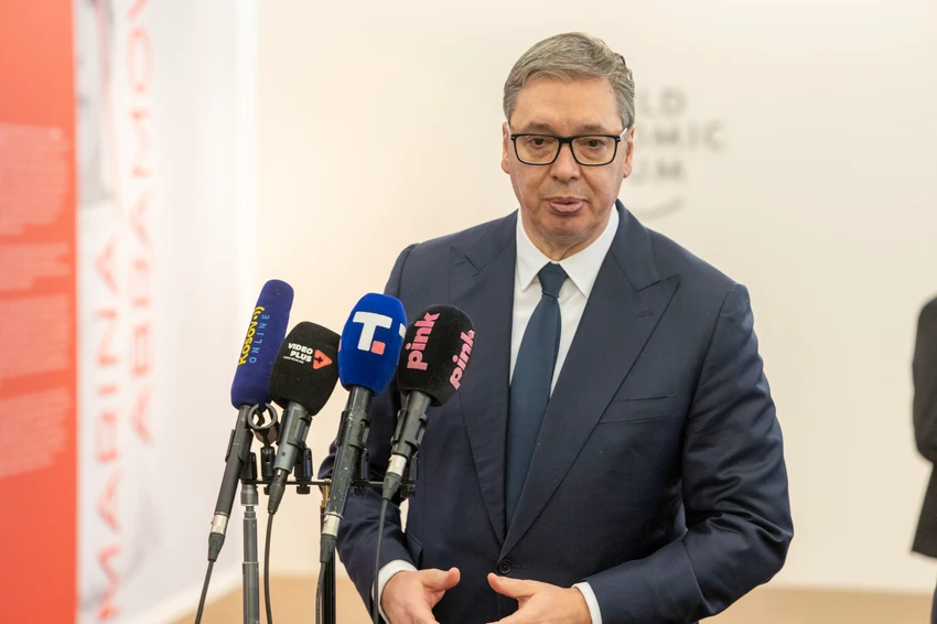 Aleksandar Vučić u Davosu