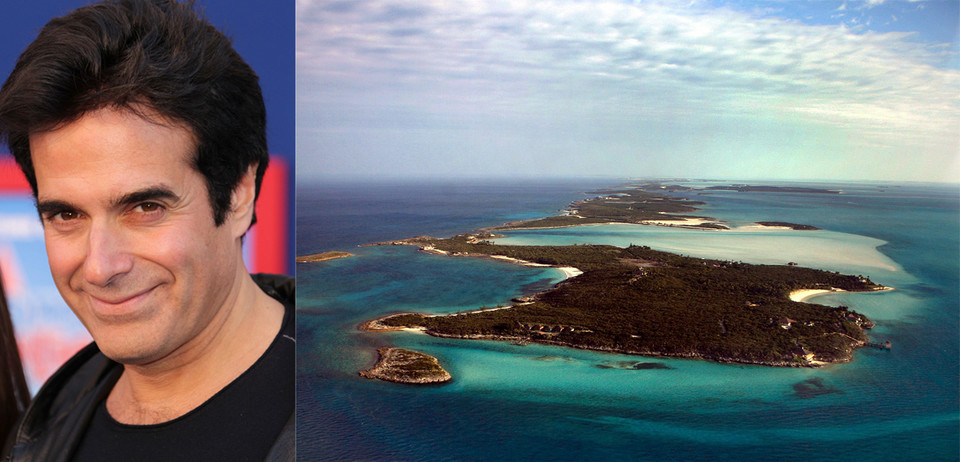 David Copperfield - Musha Cay, Bahamy