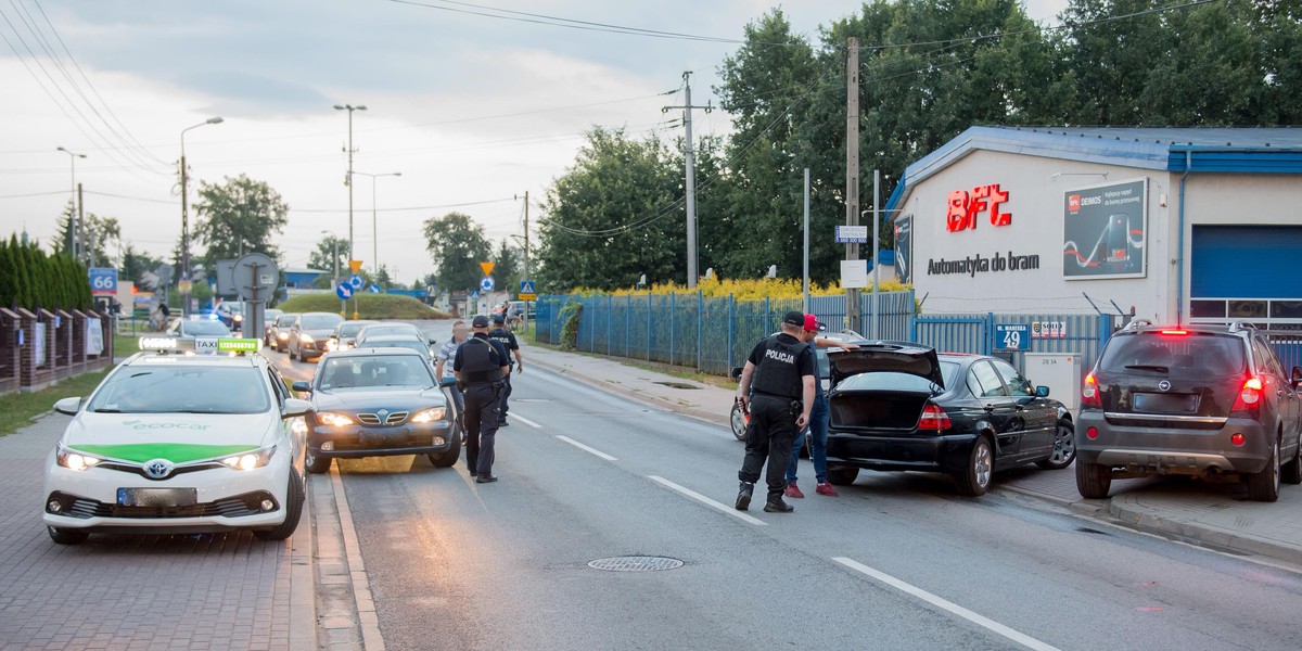 Strzelanina w Markach. Poszło o kobietę. Ranny mężczyzna w szpitalu