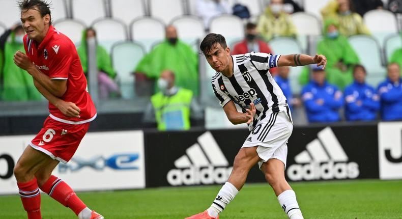 Paulo Dybala scored in his last appearance for Juve, against Sampdoria last month Creator: Alberto PIZZOLI