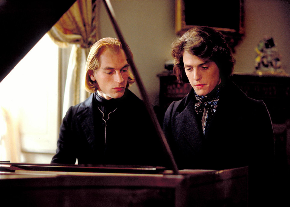 Hugh Grant jako Fryderyk Chopin