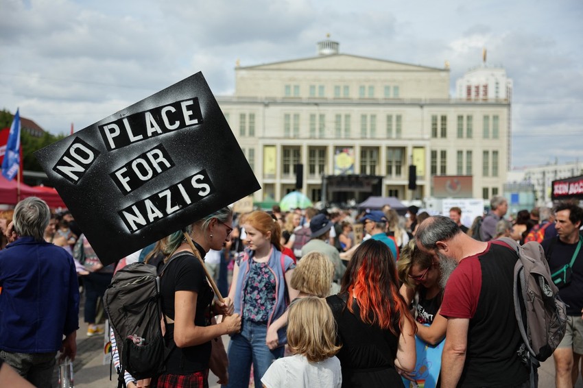 Protest protiv desnice u Nemačkoj