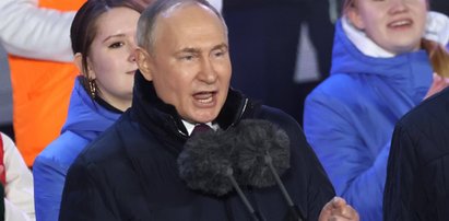 Putin pojawił się na Placu Czerwonym. Skandaliczne słowa do tłumu