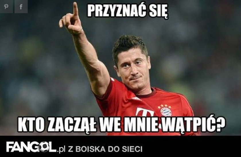 Lewandowski znów na ustach Europy! MEMY GALERIA