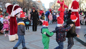 Doček Dečije Nove godine u Novom Sadu