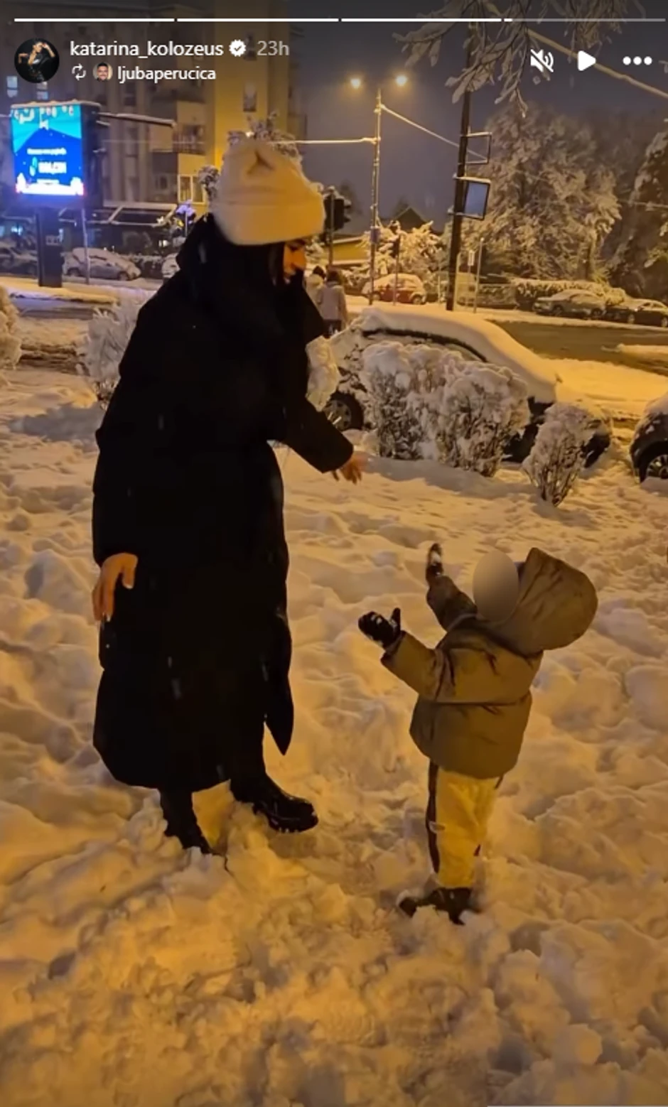 Katarina Kolozeus sa sinom