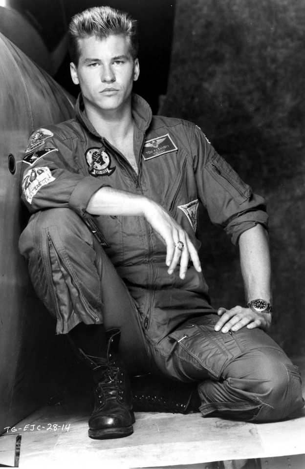 Val Kilmer w filmie "Top Gun" w 1986 roku / fot. East News