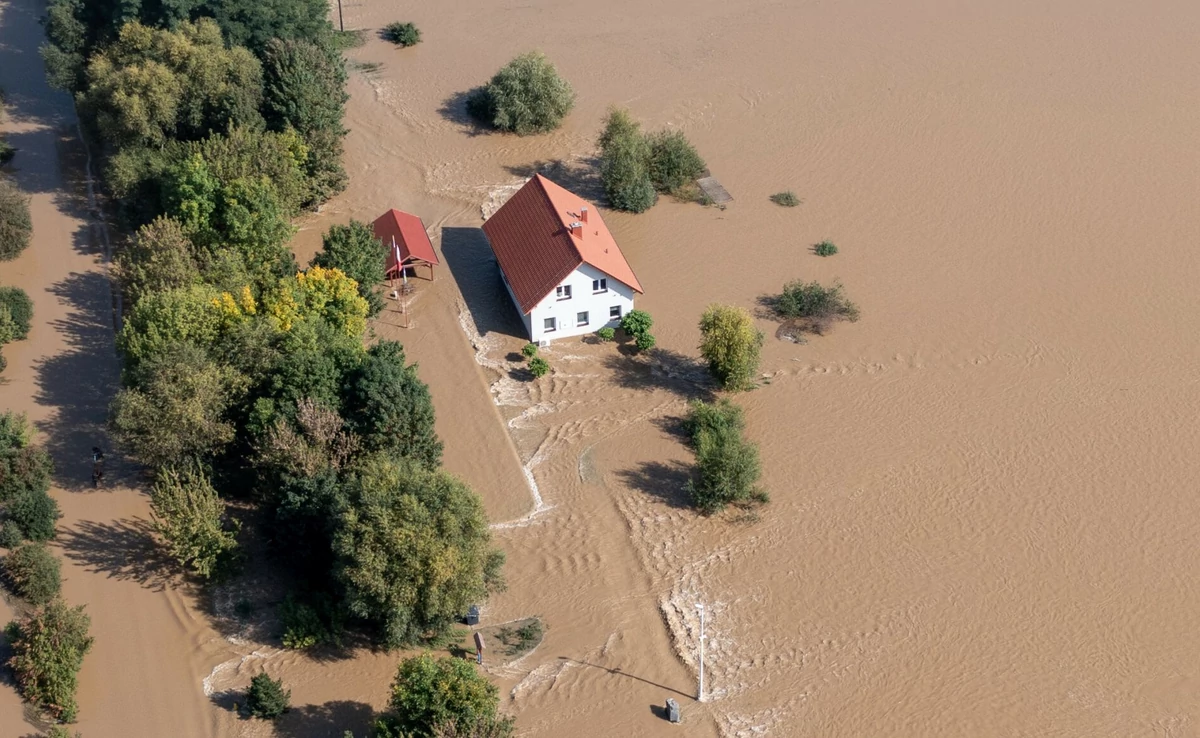  Woda wdarła się do najwyższego punktu w Lewinie Brzeskim. Nawet powódź tysiąclecia w 1997 r. tam nie dotarła