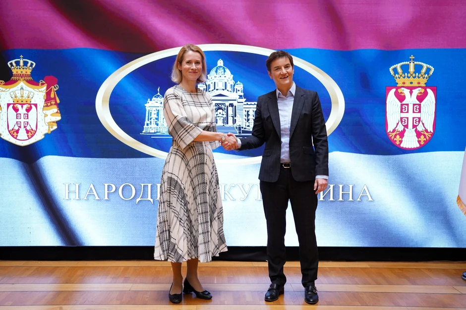 Kaja Kalas i Ana Brnabić