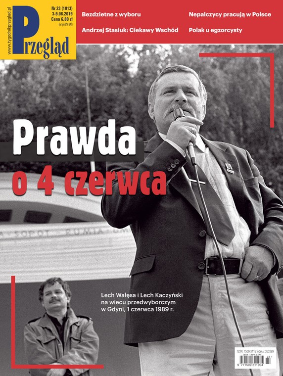 Okładka najnowszego "Przeglądu"