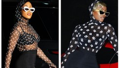 Who wore it better? Yvvone Godswill and Chioma Good Hair face off in similar transparent bodysuits