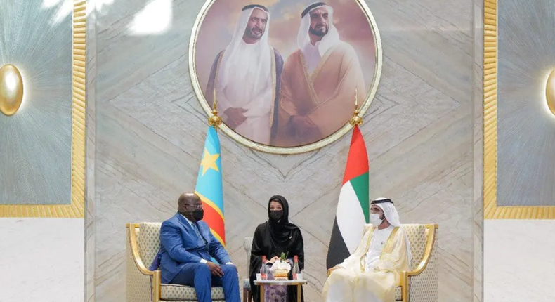 Sheikh Mohammed bin Rashid Al Maktoum and the President of the Democratic Republic of Congo