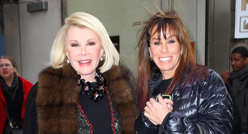 Melissa and Joan Rivers