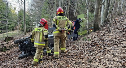 Tragedia w Wiśle. Pojechał do lasu po drewno, już nie wrócił