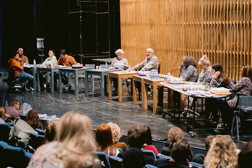 Probe predstave Manifesto