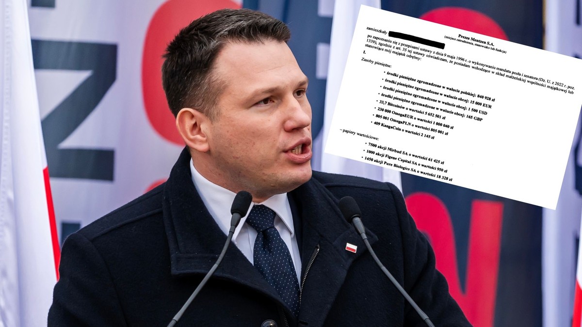 sławomir mentzen majątek wybory prezydenckie 2025
