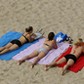 WARSZAWA WISŁA PLAŻA opalanie