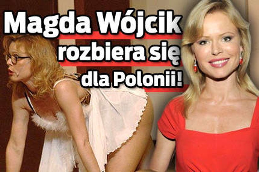 Magda Wójcik rozbiera się na scenie