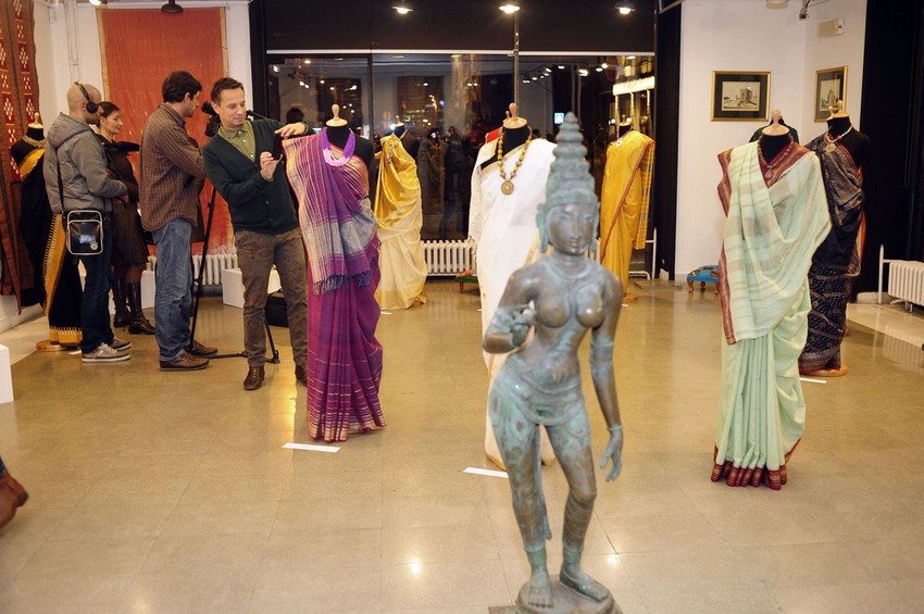 Sariji iz raznih delova Indije doneti su u Beograd /Foto: D.Milenković