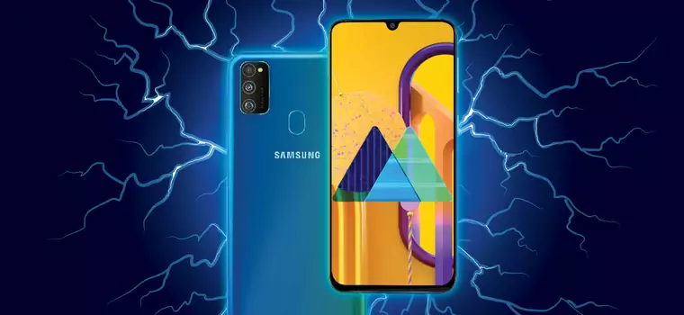 Samsung Galaxy M30s - smartfon z monstrualnym akumulatorem. Rzut oka