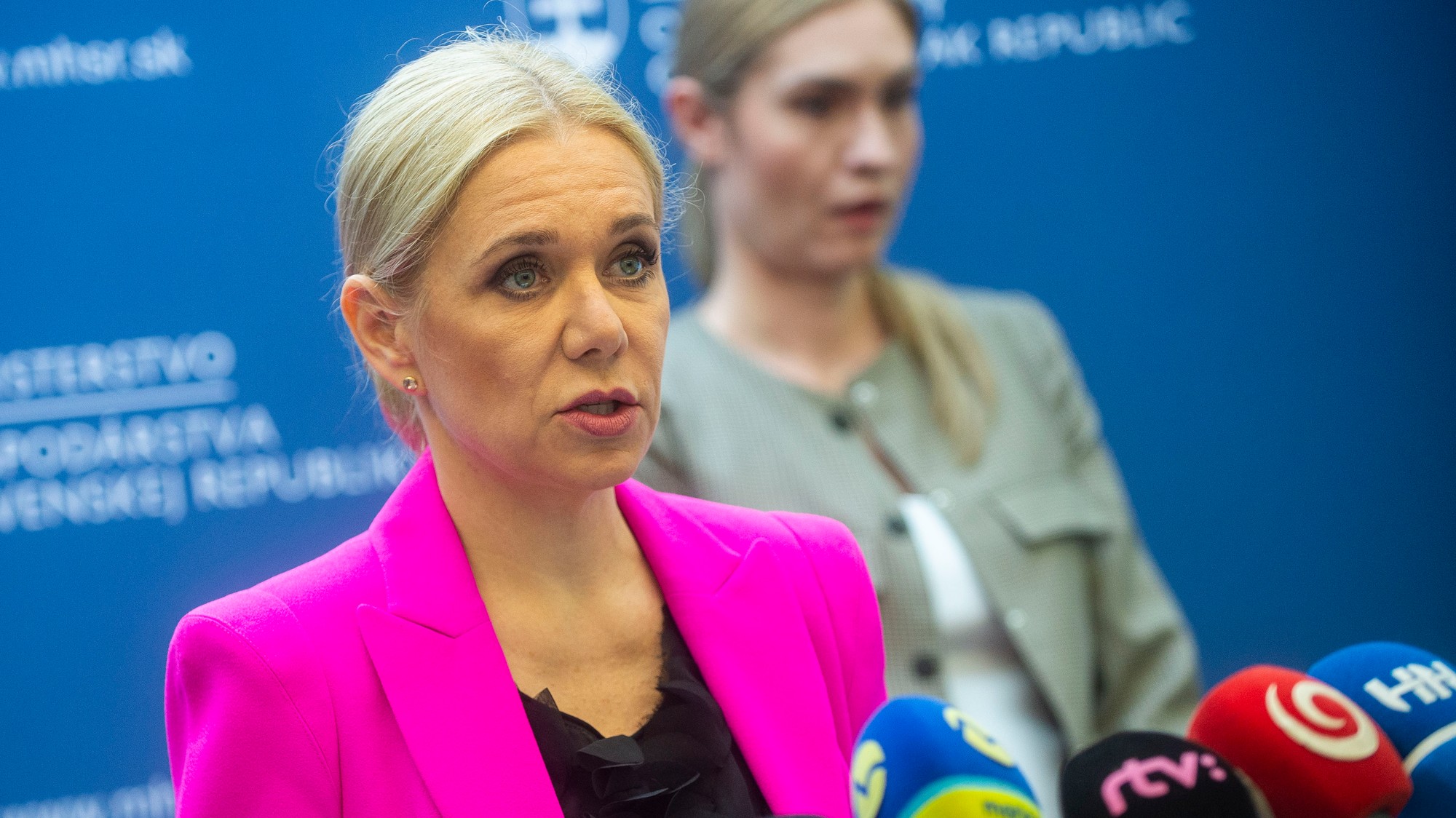 Ministerka hospodárstva SR Denisa Saková