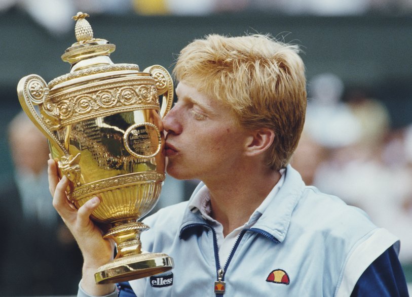 Boris Becker w 1985 r.