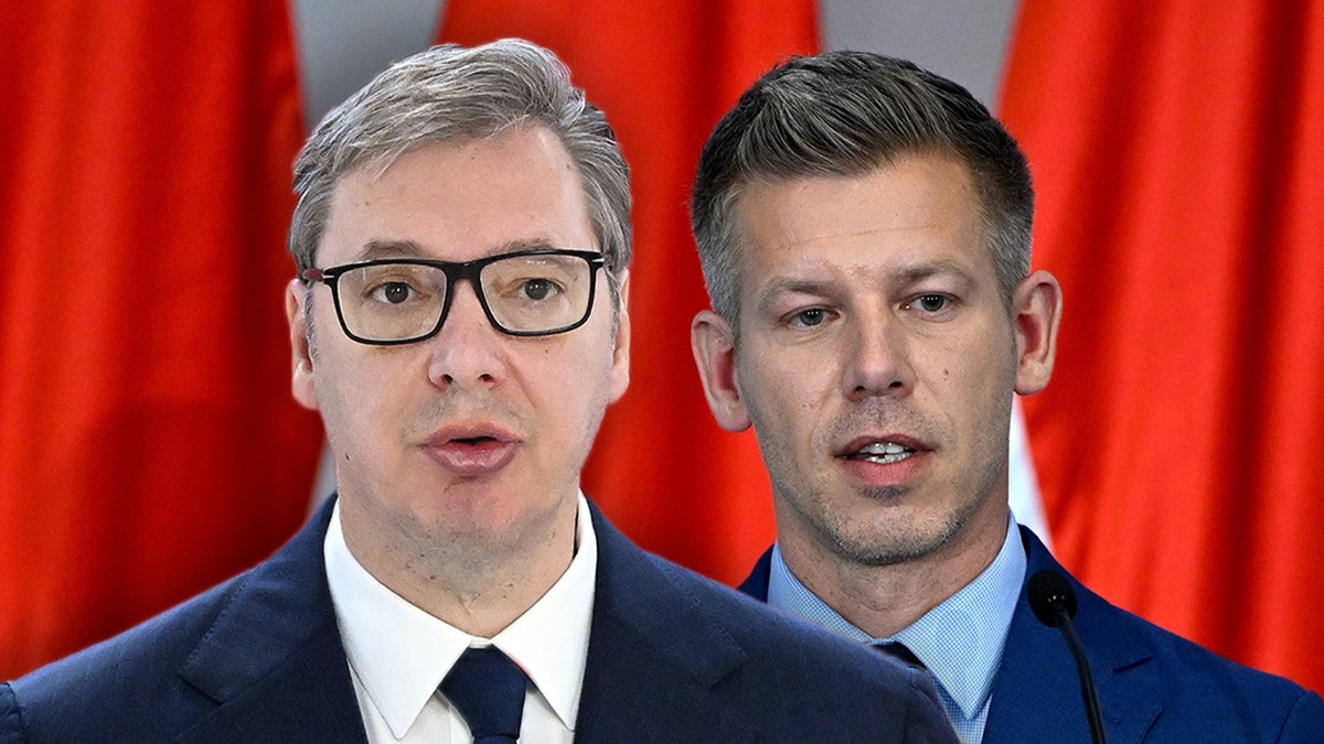 Aleksandar Vučić i Peter Mađar 