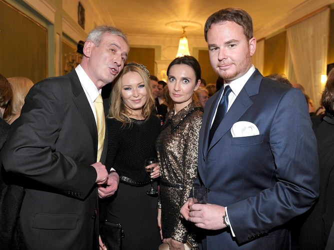 Państwo Lubomirscy z państwem Dąbrowskimi