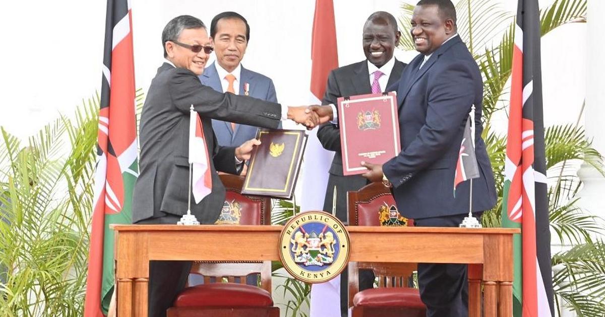 Perdagangan dan diplomasi menyatu: Kenya dan Indonesia menandatangani perjanjian untuk meningkatkan kerja sama bilateral