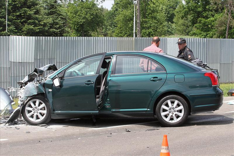 Wypadek na krajowej 7 - Glinojeck