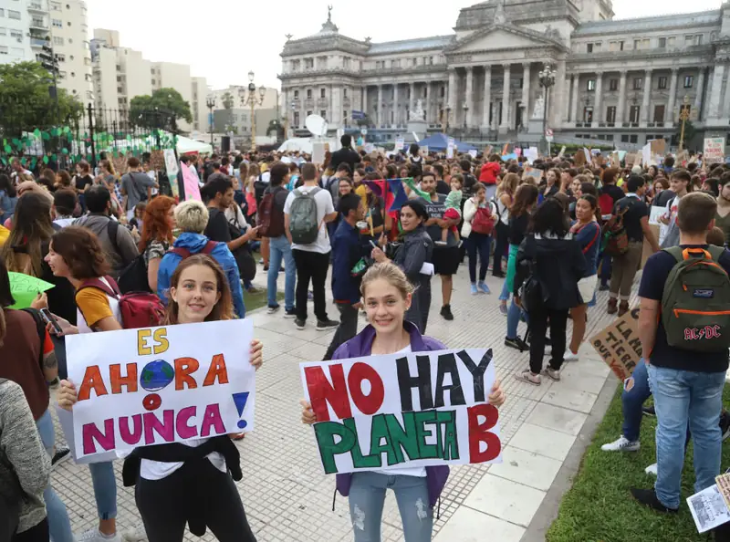 Młodzieżowy Strajk Klimatyczny w Buenos Aires