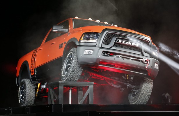 Nowy Ram Power Wagon truck 2017 fot. EPA/Kamil Krzaczynski Dostawca: PAP/EPA.