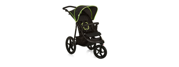 Hauck Runner Black Neon Yellow