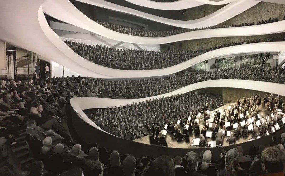 Jest już ostateczny projekt siedziby Sinfonii Varsovii. "To będzie największa sala koncertowa w Polsce"