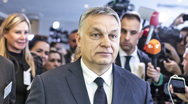 Orbán Viktor (55) kemény beszédben buzdított a voksolásra /Fotó: MTI