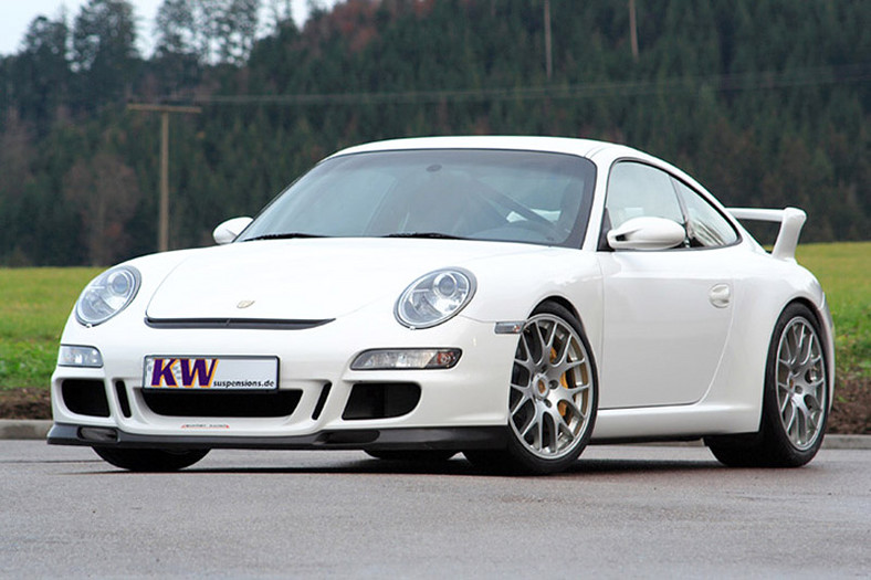 KW Automotive zmodyfikowane zawieszenie dla Porsche 911 GT3