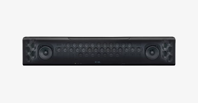 Yamaha YSP-5600 to soundbar wzorcowy, mógłby ilustrować hasło "soundbar" w encyklopedii. Niestety jest bardzo drogi