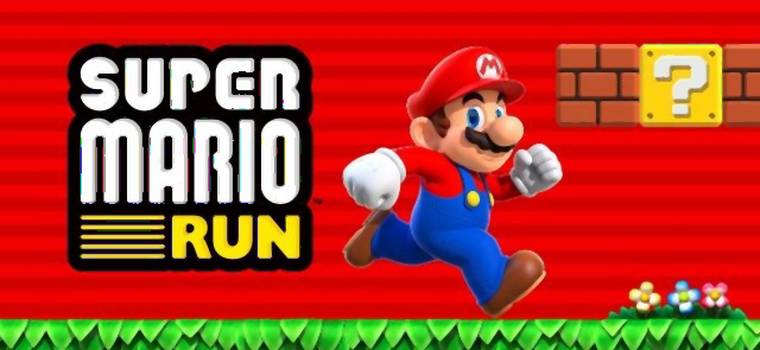 Super Mario Run - gra zaliczyła lepszy start niż Pokemon GO. Wersja na Androida już niedługo.