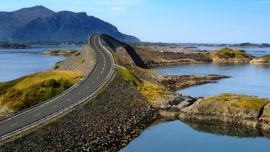 Niezwykła droga widokowa - Droga Atlantycka z Kristiansund do Molde w Norwegii