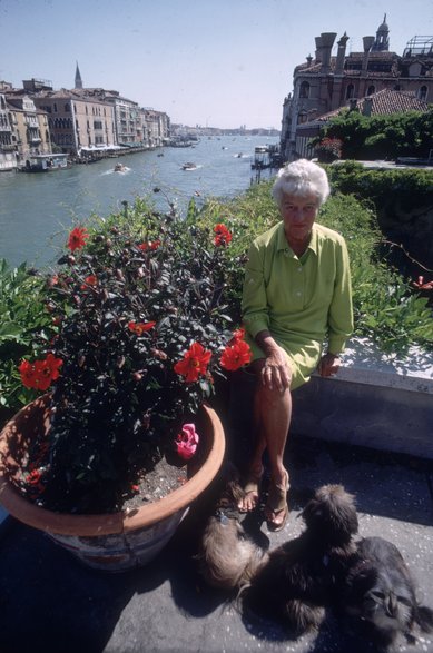 Peggy Guggenheim w 1968 r. 