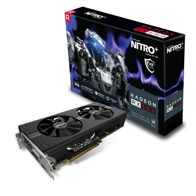 Na rynku pojawiły się też fabrycznie podkręcone edycje nowych Radeonów. Przykładem takiej karty może być Sapphire RX 580 Nitro+ 8GB (1239 złotych) - szybszy średnio o około 5 procent od edycji referencyjnej.