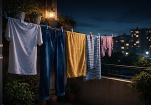 Sušenje veša noću
