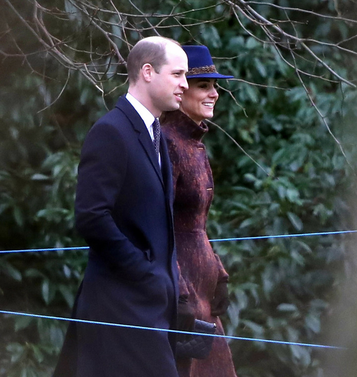 Kate i William w Sandringham w 2020 r.