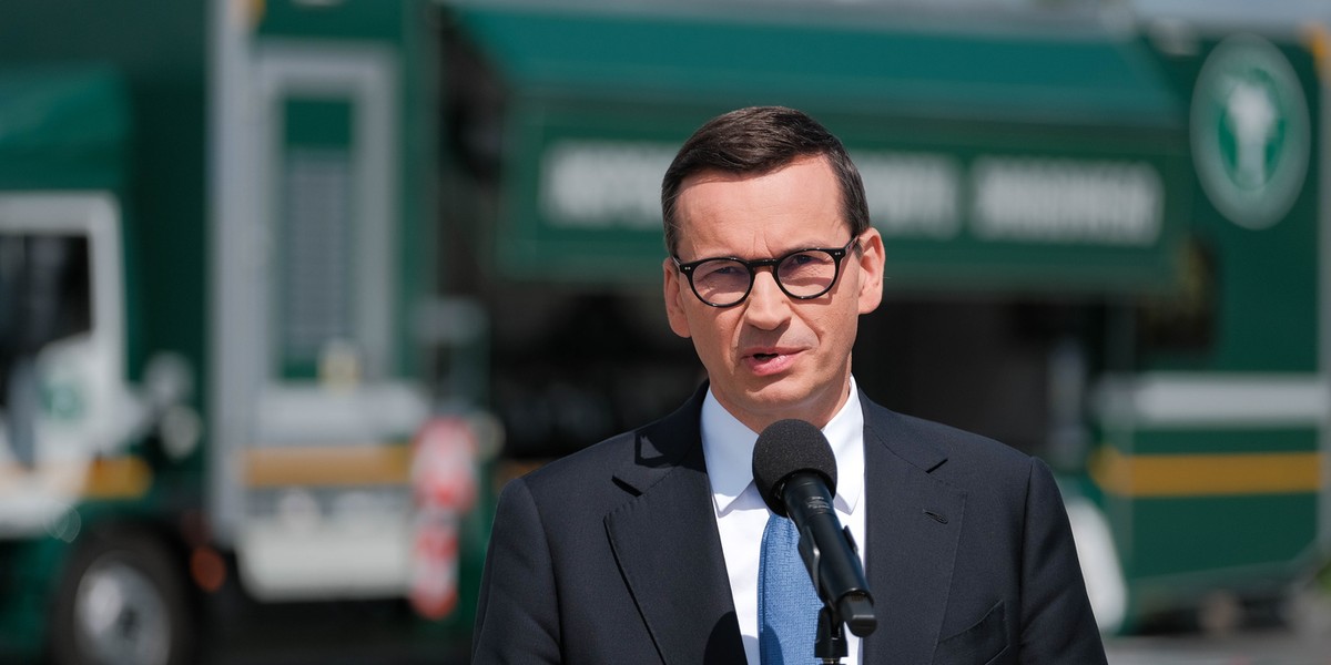 Premier Mateusz Morawiecki.