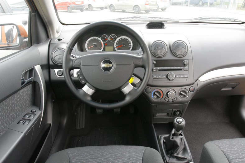 Chevrolet Aveo – deska rozdzielcza