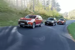 Mitsubishi Outlander kontra Subaru Forester i Mazda CX-5 - japońska szkoła SUV-a